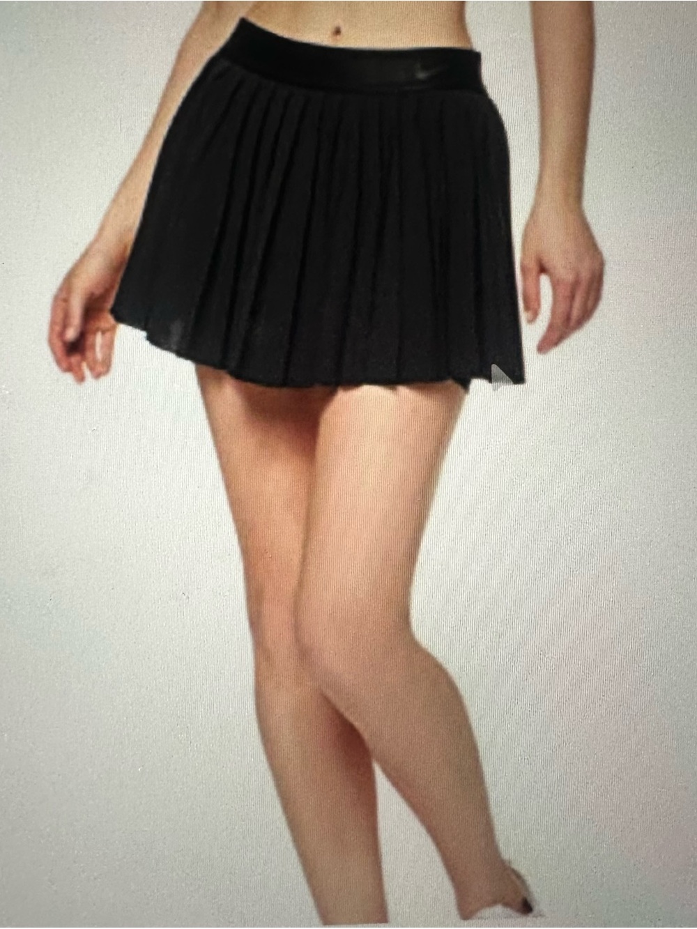 Nike Court Victory Pleated Skirt - Black (X-Large)